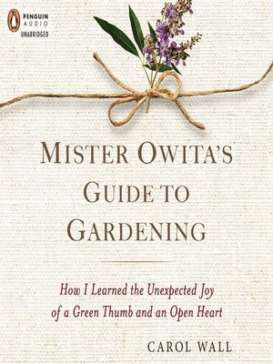 cover image of Mister Owita's Guide to Gardening